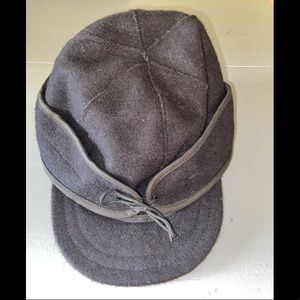 7 1/4 Stormy Kromer Black Cap